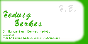 hedvig berkes business card